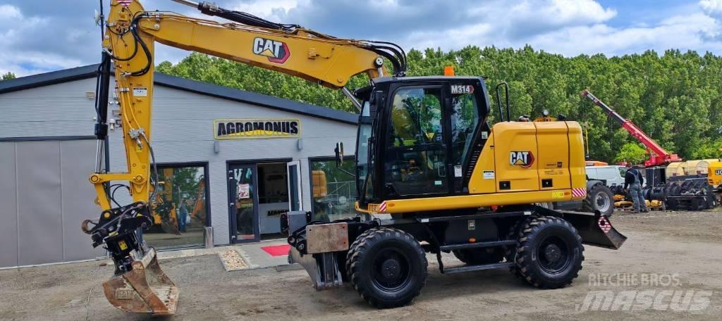 CAT 314 轮式挖掘机