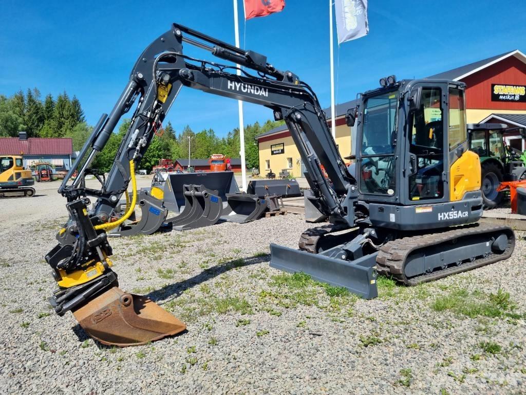 Hyundai HX 55 ACR 小型挖掘机