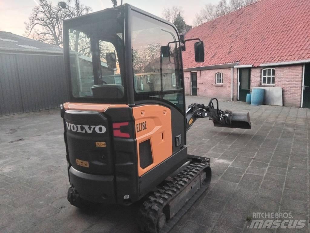 Volvo EC 18 E 小型挖掘机