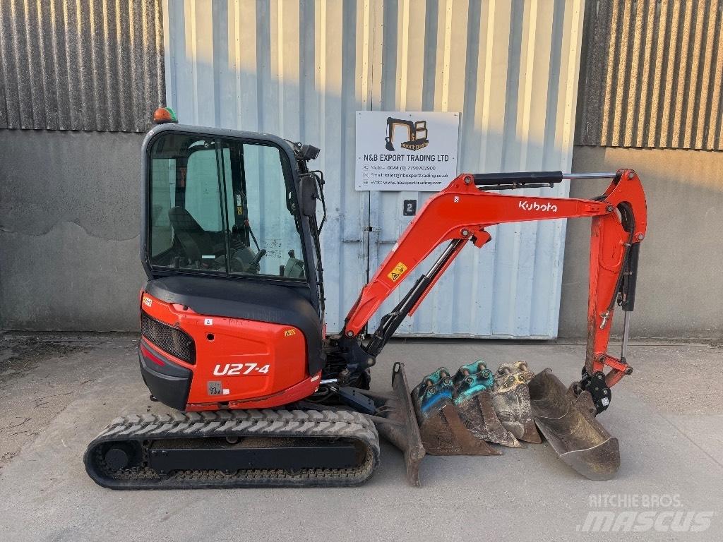 Kubota U 27 小型挖掘机