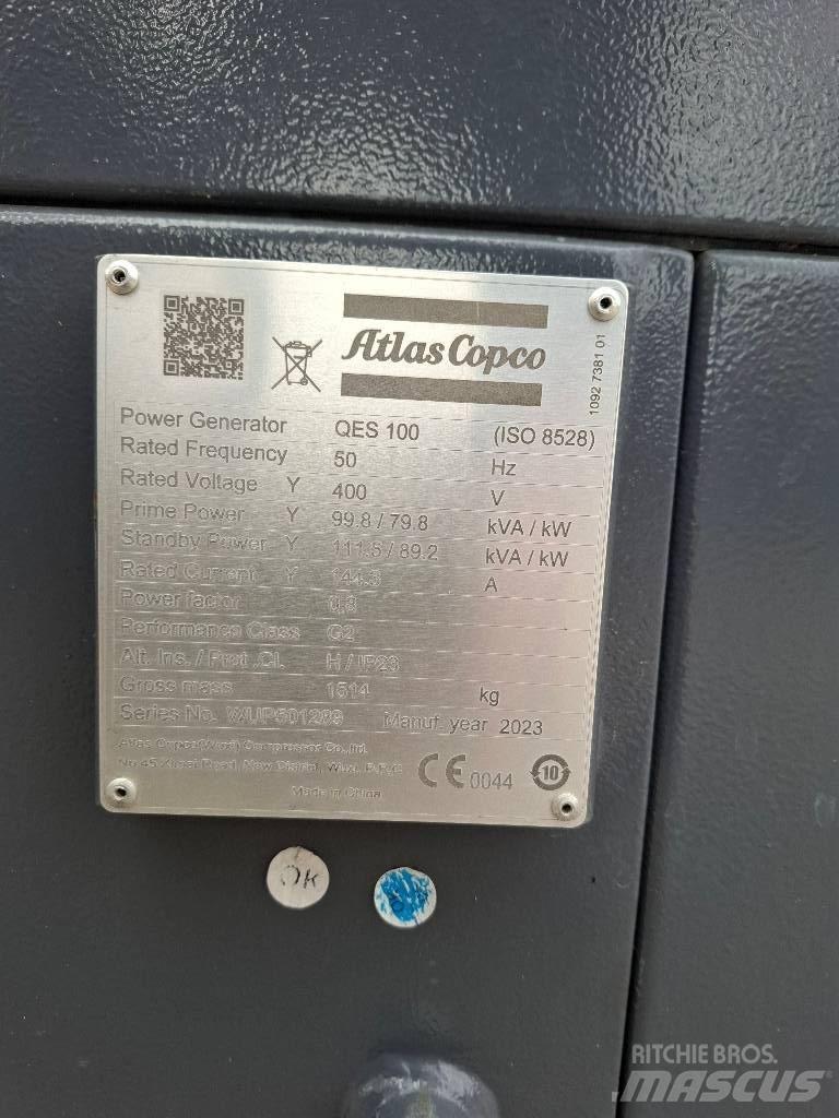 Atlas Copco QES 100 柴油发电机