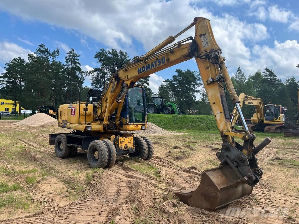 Komatsu PW 160 ES-7K 轮式挖掘机