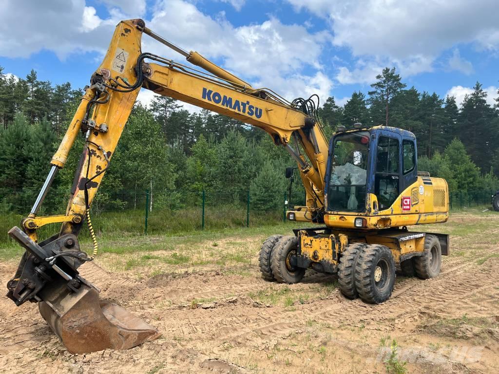 Komatsu PW 160 ES-7K 轮式挖掘机