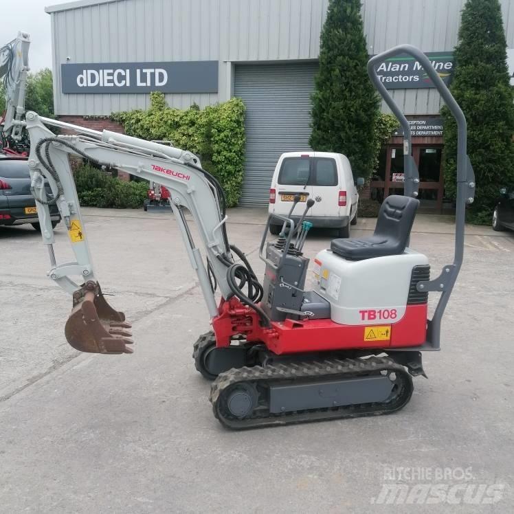 Takeuchi TB108 小型挖掘机