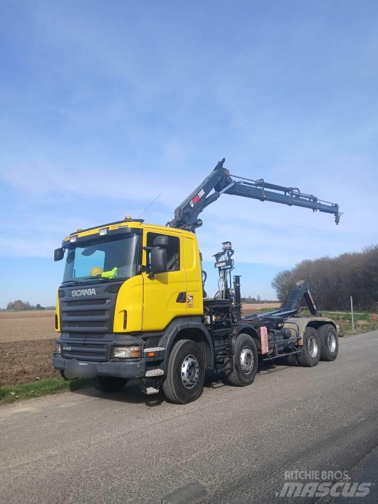 Scania R 420 工程吊钩车