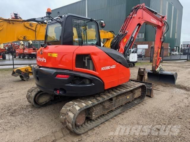 Kubota KX 080-4 中型挖掘机
