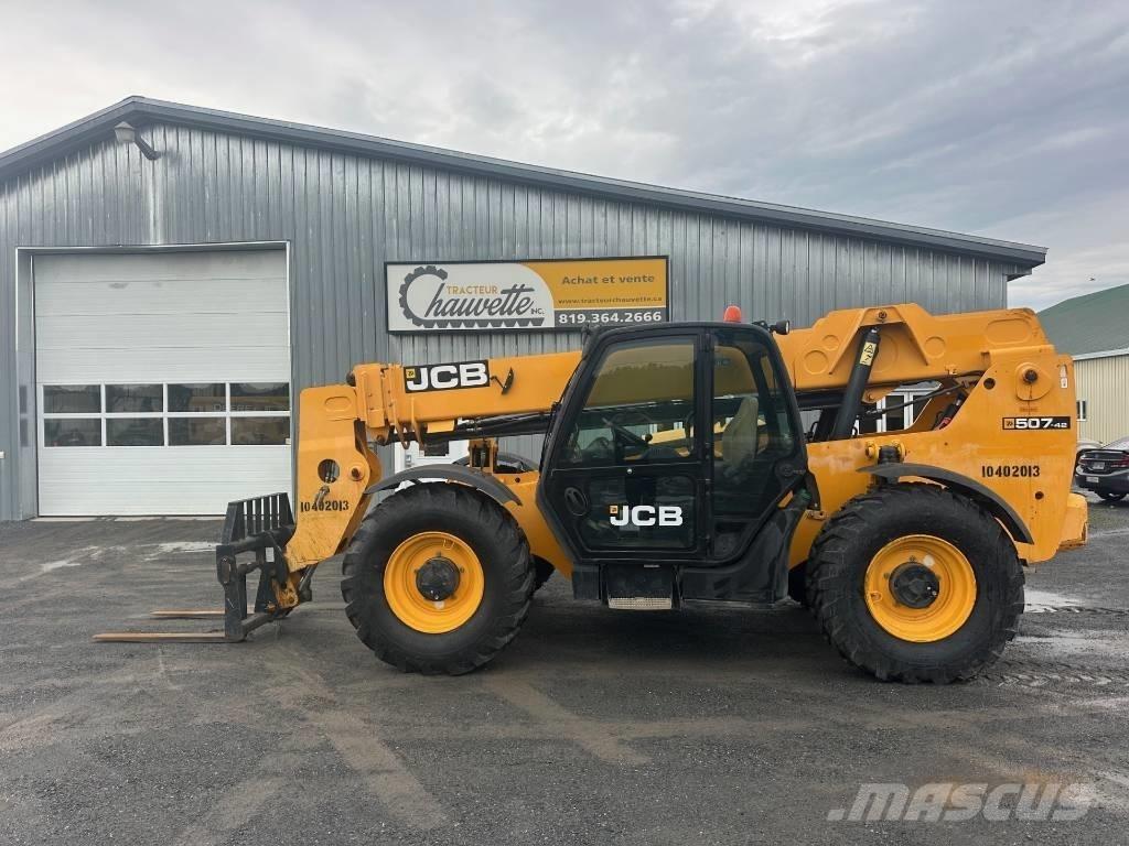 JCB 507-42 伸缩臂叉装车|叉装车