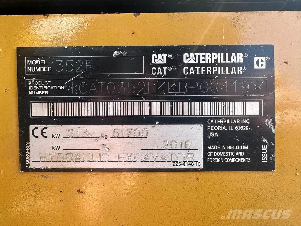 CAT 352F 履带挖掘机