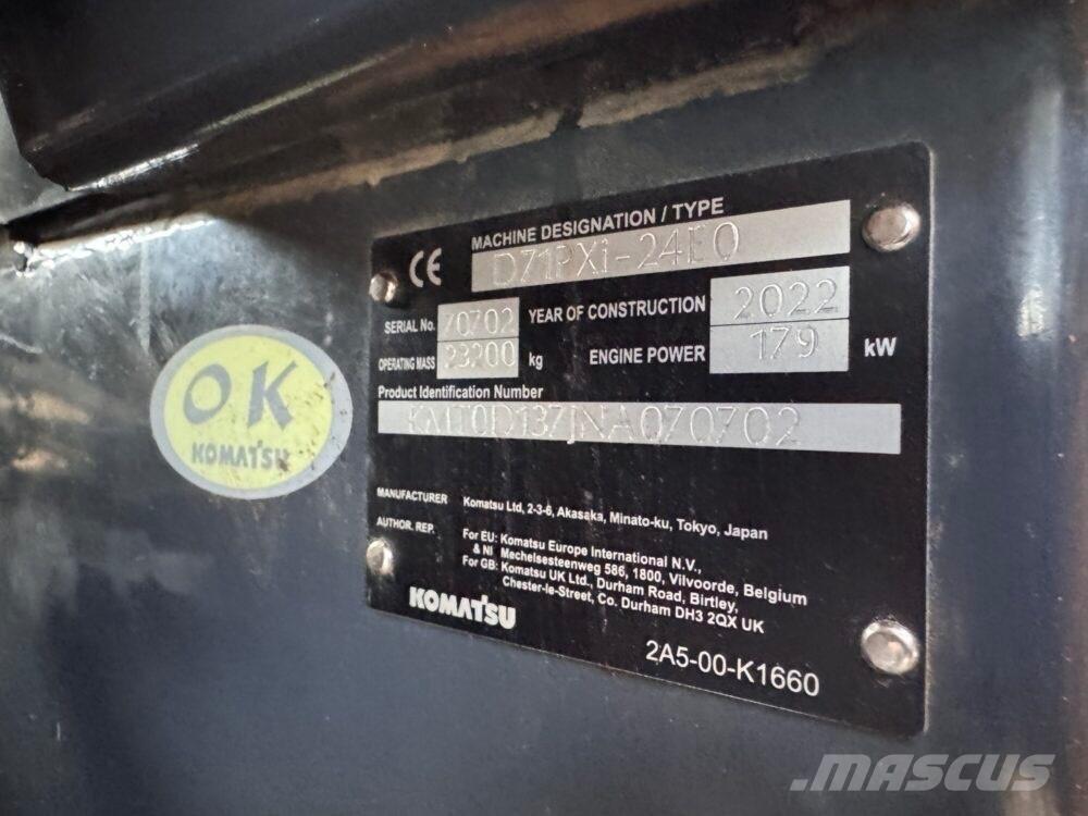 Komatsu D71 PXi-24EO 履带式推土机