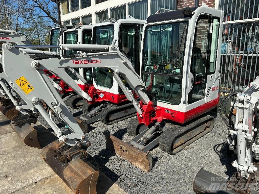 Takeuchi TB 016 小型挖掘机