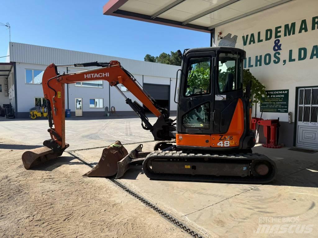 Hitachi ZX 48 U 小型挖掘机