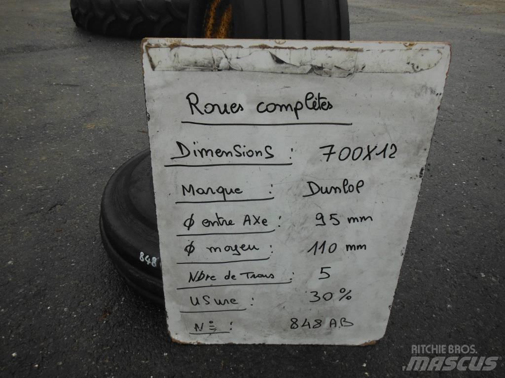 Dunlop 7.00X12 轮胎、车轮、轮圈