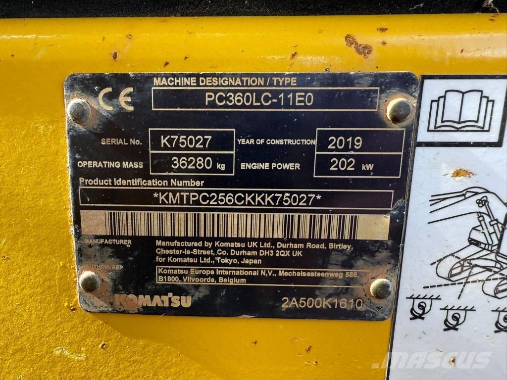 Komatsu PC 360 LC-11 履带挖掘机