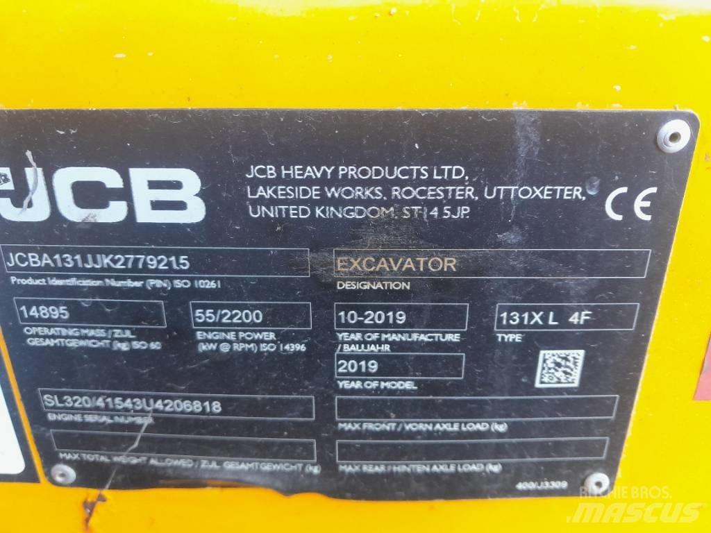 JCB 131 X 履带挖掘机