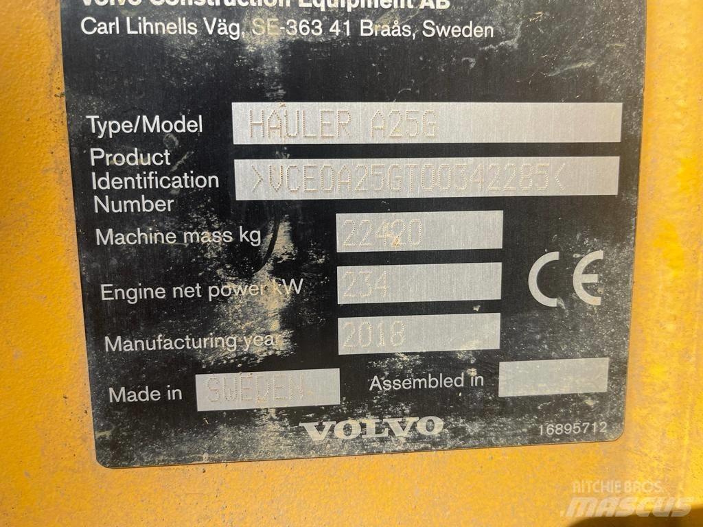 Volvo A 25 G 铰接式自卸车