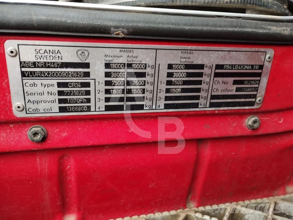 Scania B4X2 ATL 油罐车