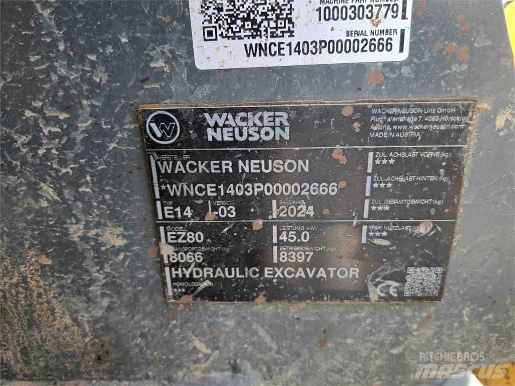 Wacker Neuson EZ80 履带挖掘机