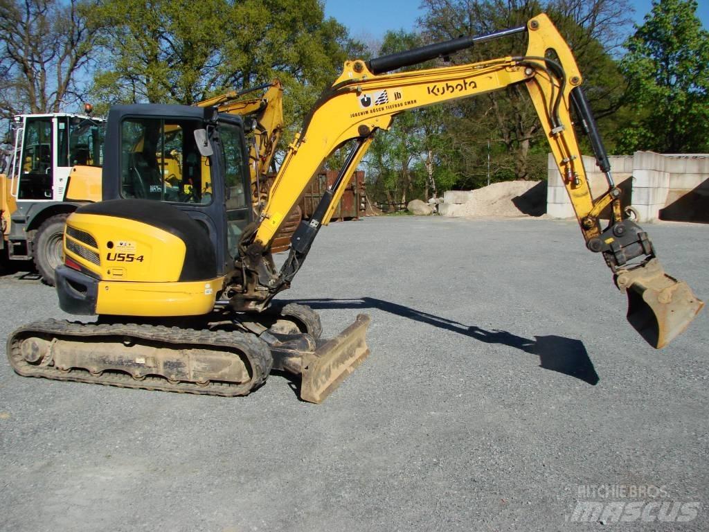 Kubota U 55-4 小型挖掘机