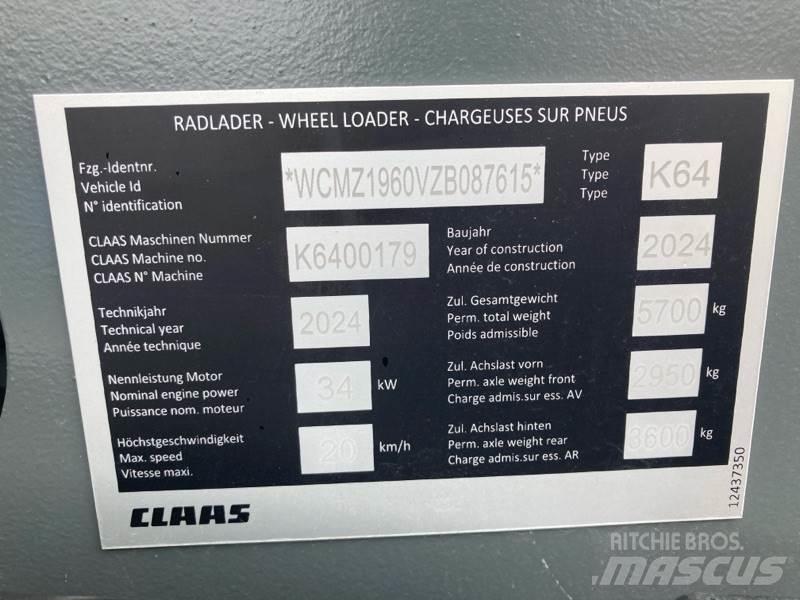 CLAAS TORION 530 轮式装载机