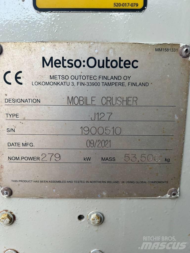 Metso Nordtrack J127 破碎机