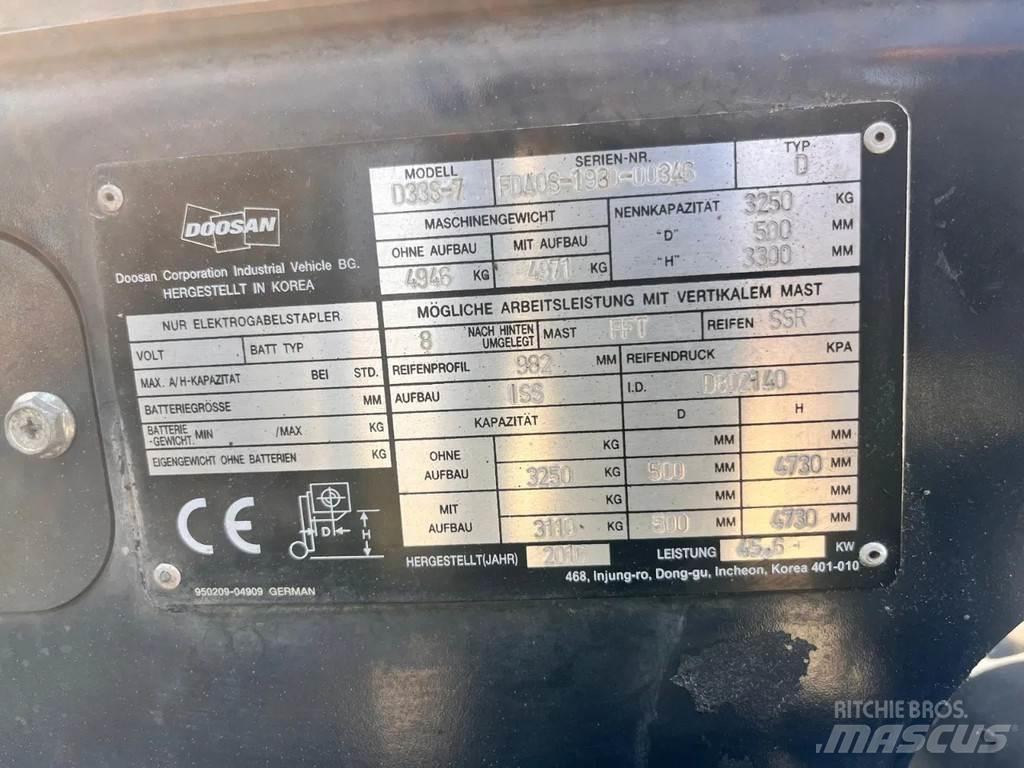 Doosan D33S- 7 柴油叉车