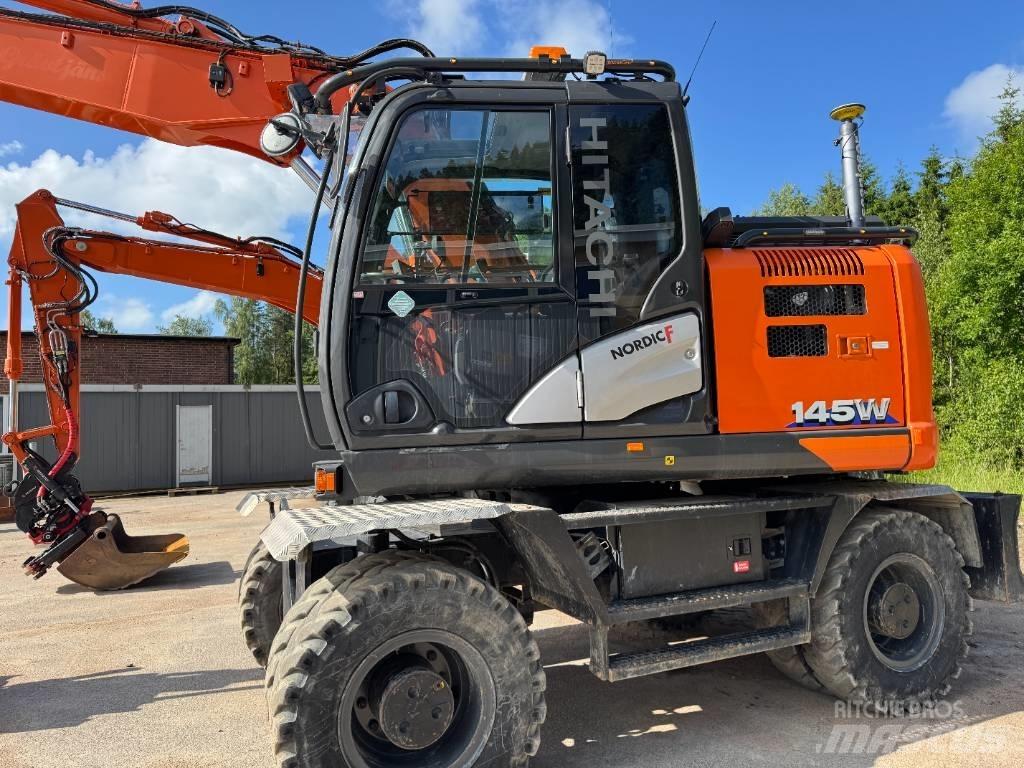 Hitachi ZX 145 W-6 轮式挖掘机