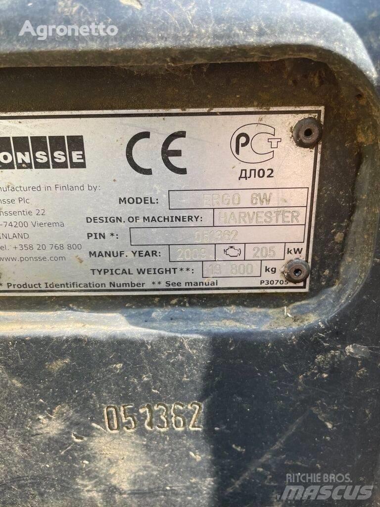 Ponsse Ergo 6W 收割机