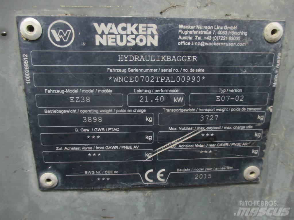 Wacker Neuson EZ 38 履带挖掘机