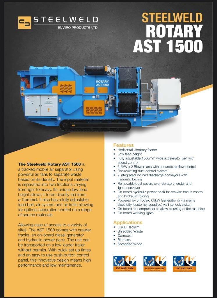  STEELWELD AST1500 移动式筛分机