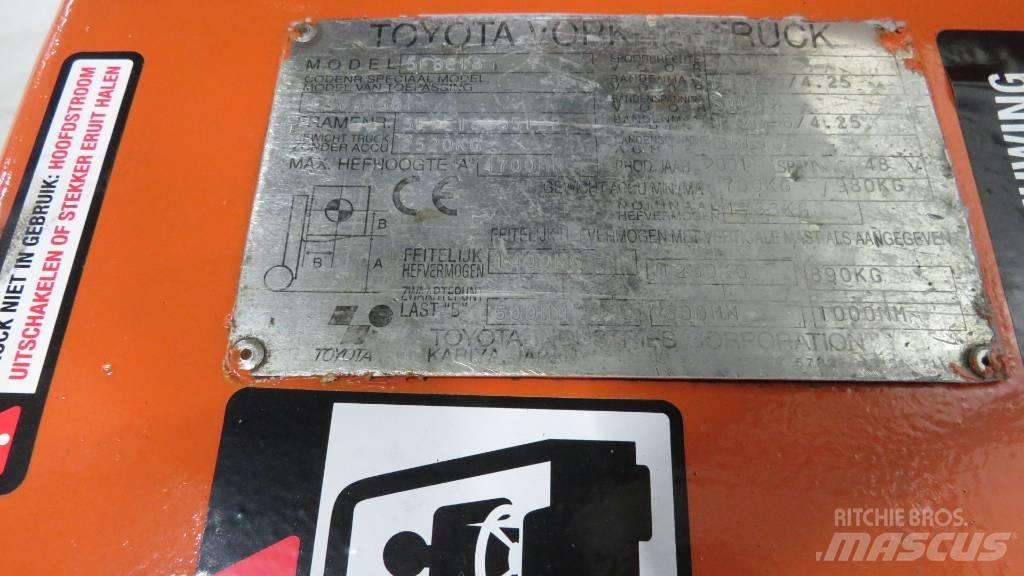 Toyota 5FBE18 电动叉车