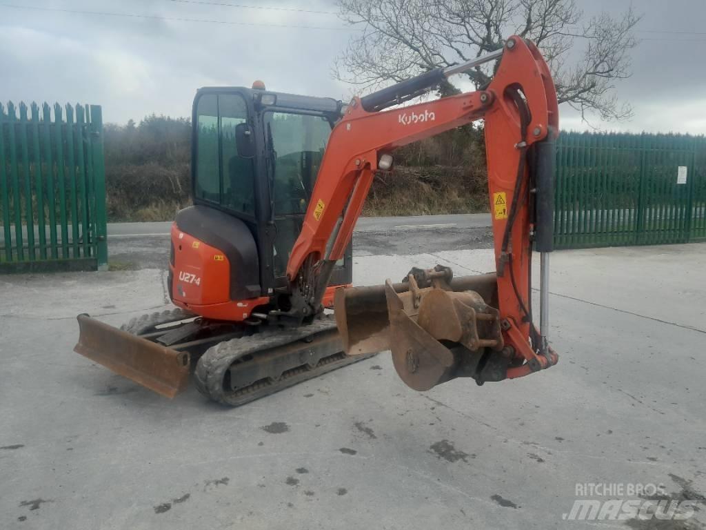 Kubota U 27-4 小型挖掘机