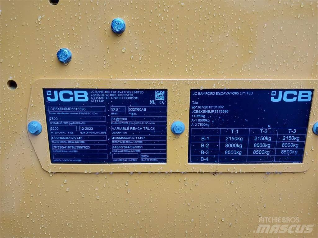 JCB 532-60 AGRI 伸缩臂叉装车|叉装车