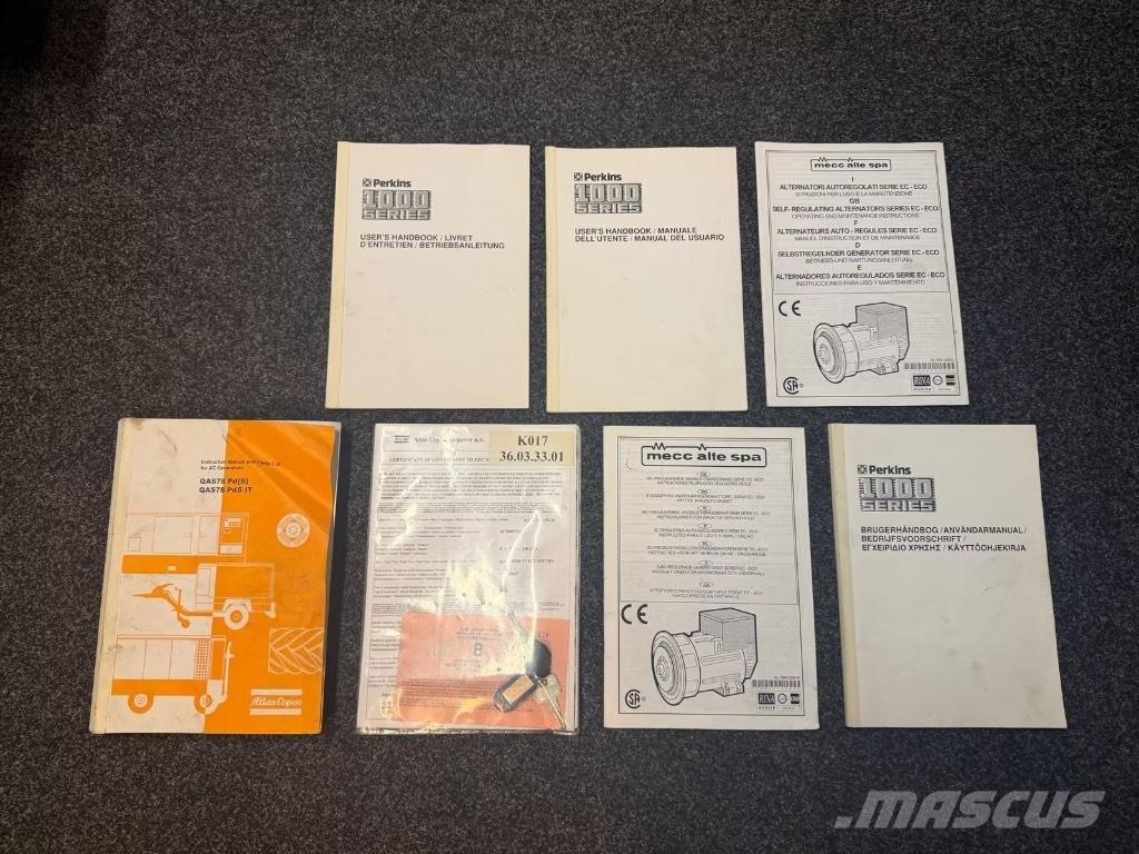 Atlas Copco QAS 78 柴油发电机