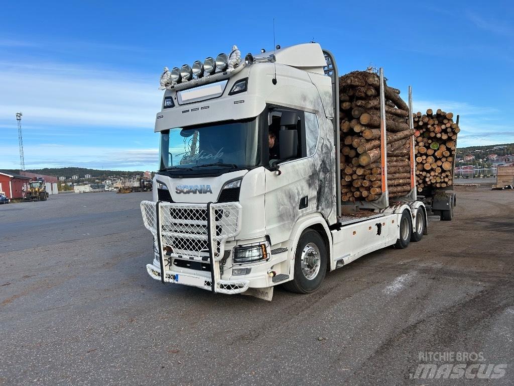 Scania R 650 木材运输车