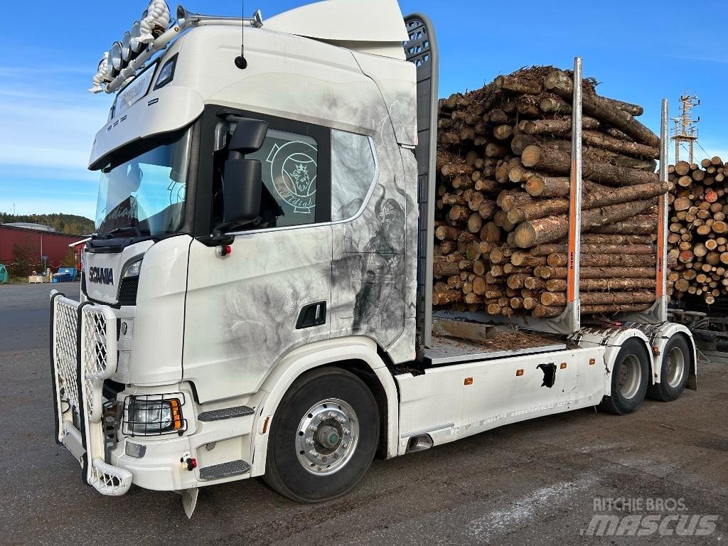 Scania R 650 木材运输车