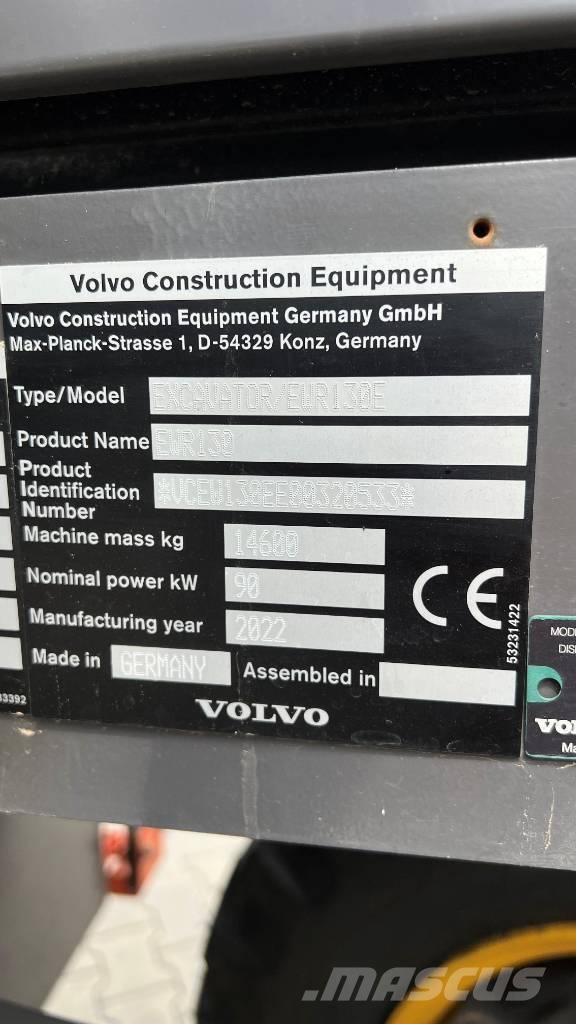 Volvo EWR 130 E 轮式挖掘机