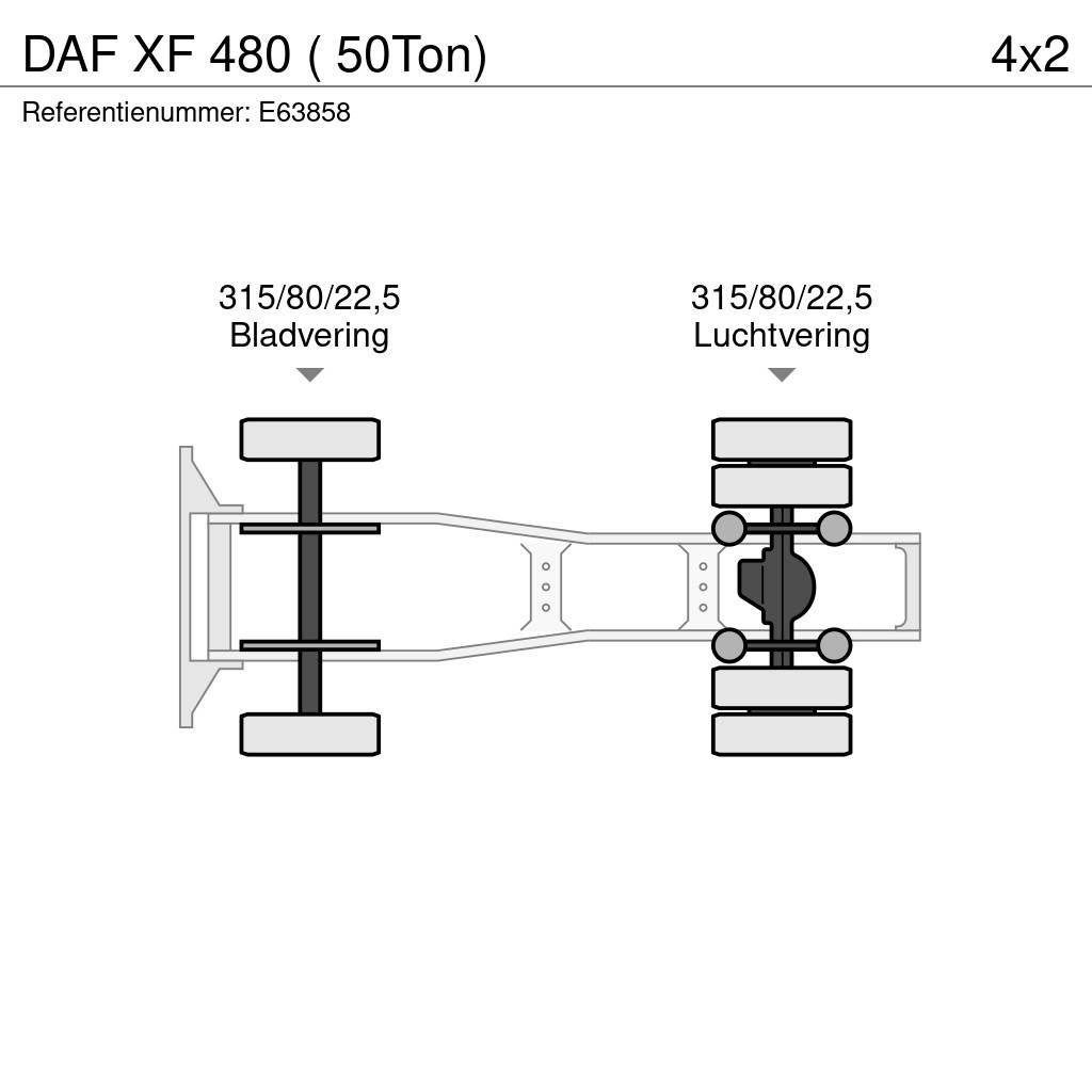 DAF XF 480 ( 50Ton) 牵引车