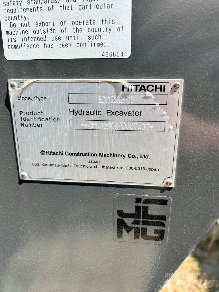 Hitachi EX 1200-7B 履带挖掘机