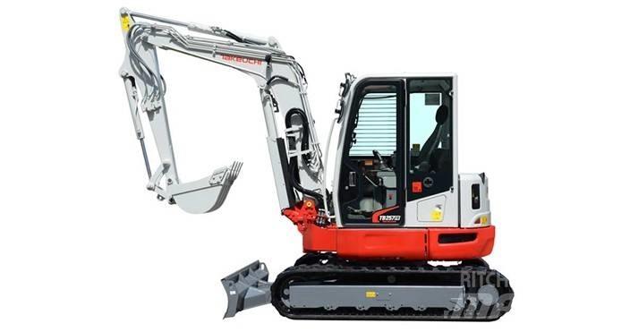 Takeuchi TB257FR 小型挖掘机