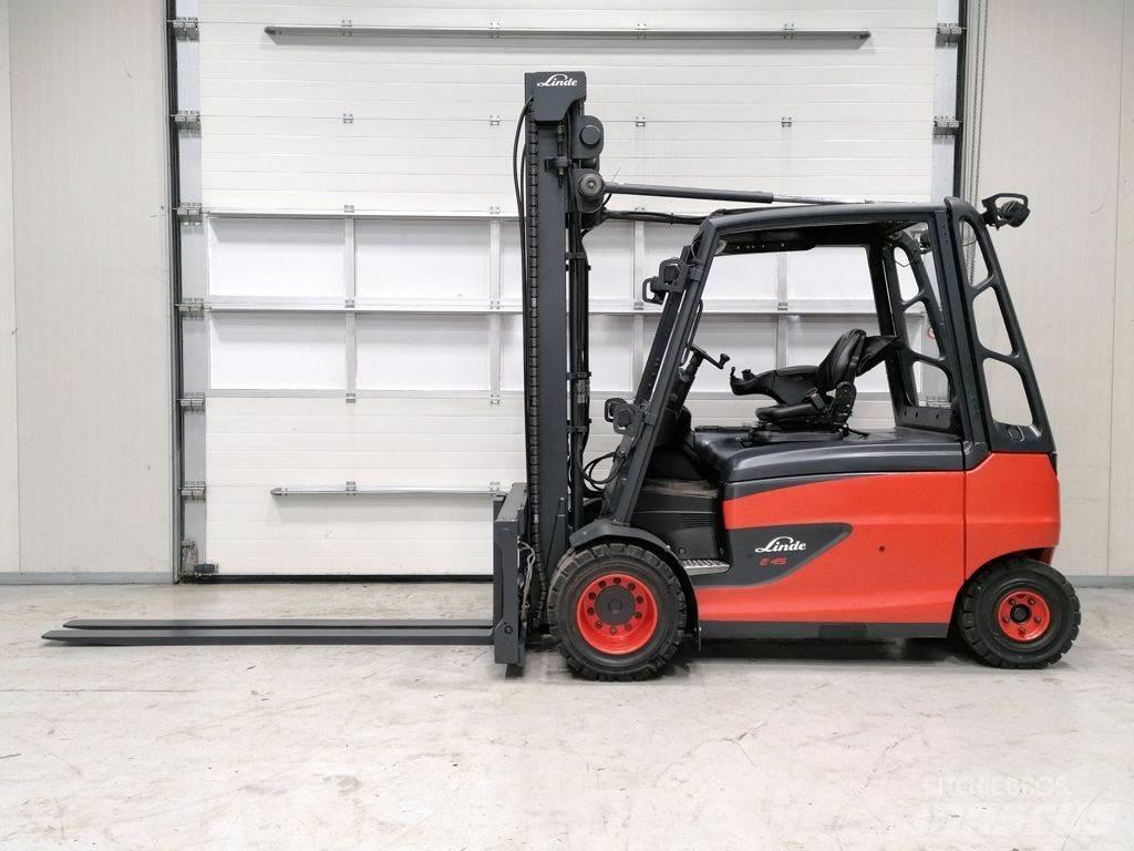 Linde E45HL/01-600 电动叉车