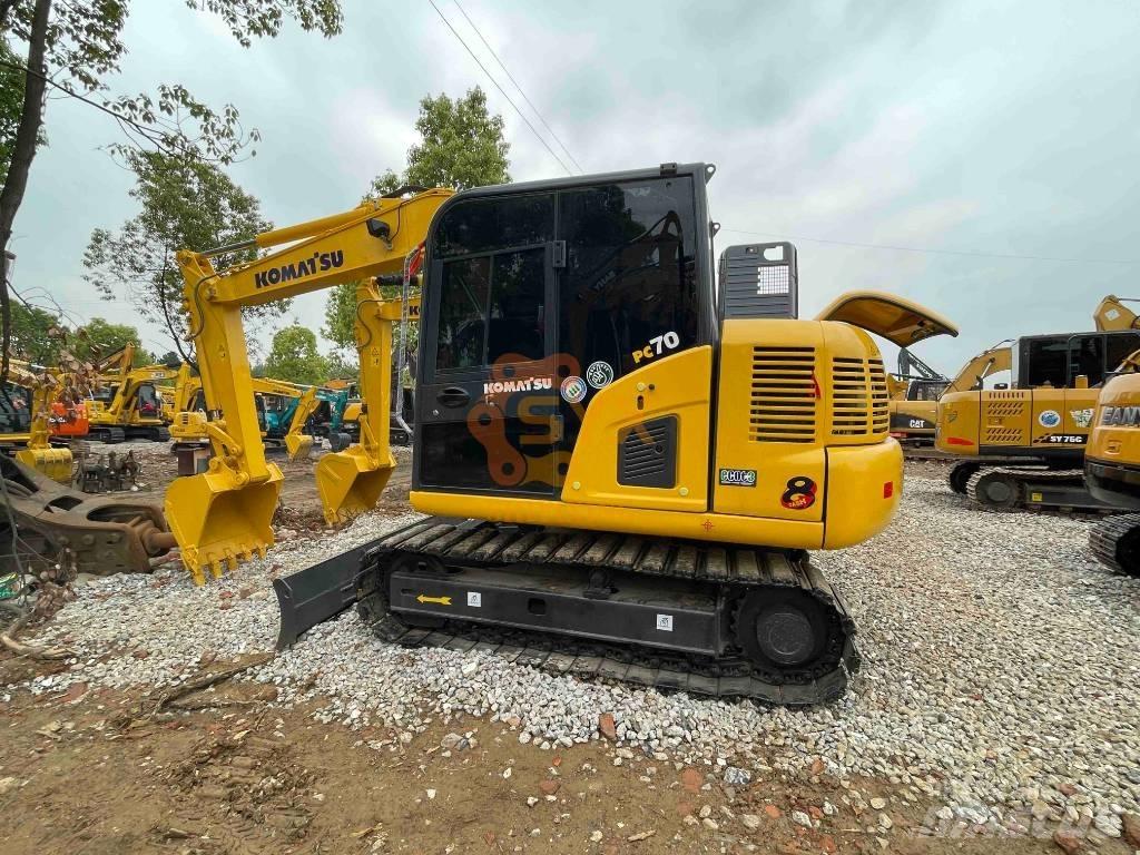 Komatsu PC 70 中型挖掘机