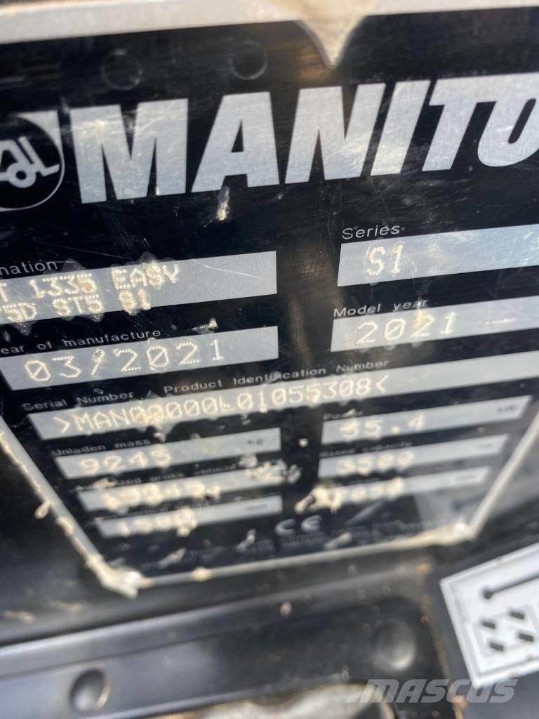 Manitou MT 1335 伸缩臂叉装车|叉装车