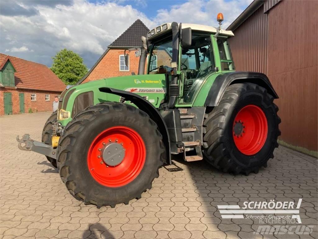 Fendt 920 VARIO 拖拉机/农用车