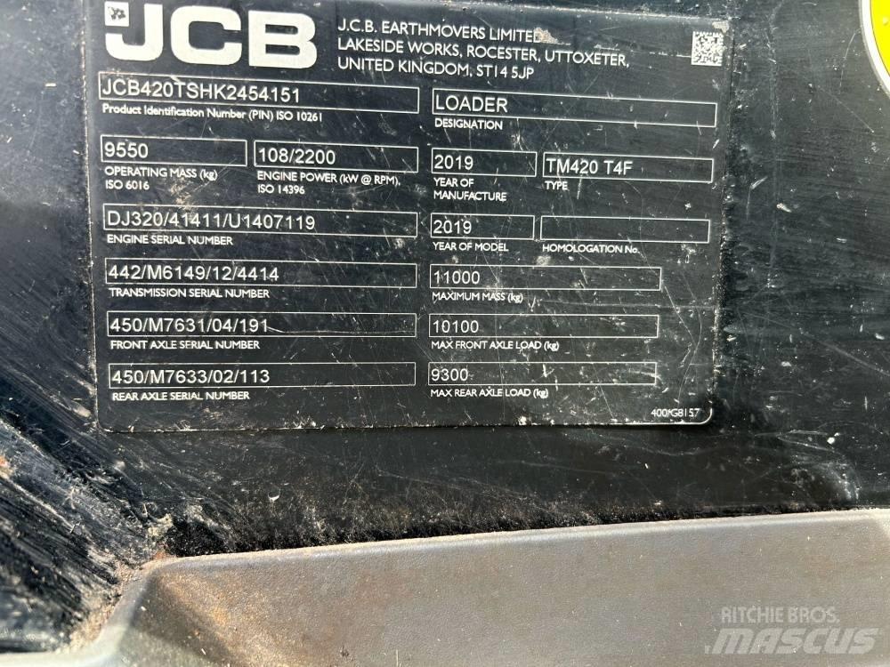 JCB TM 420 电动叉车