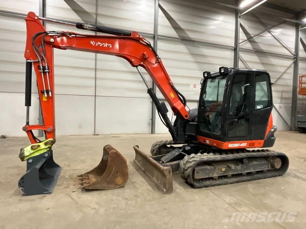 Kubota KX 080-4 A 2 中型挖掘机