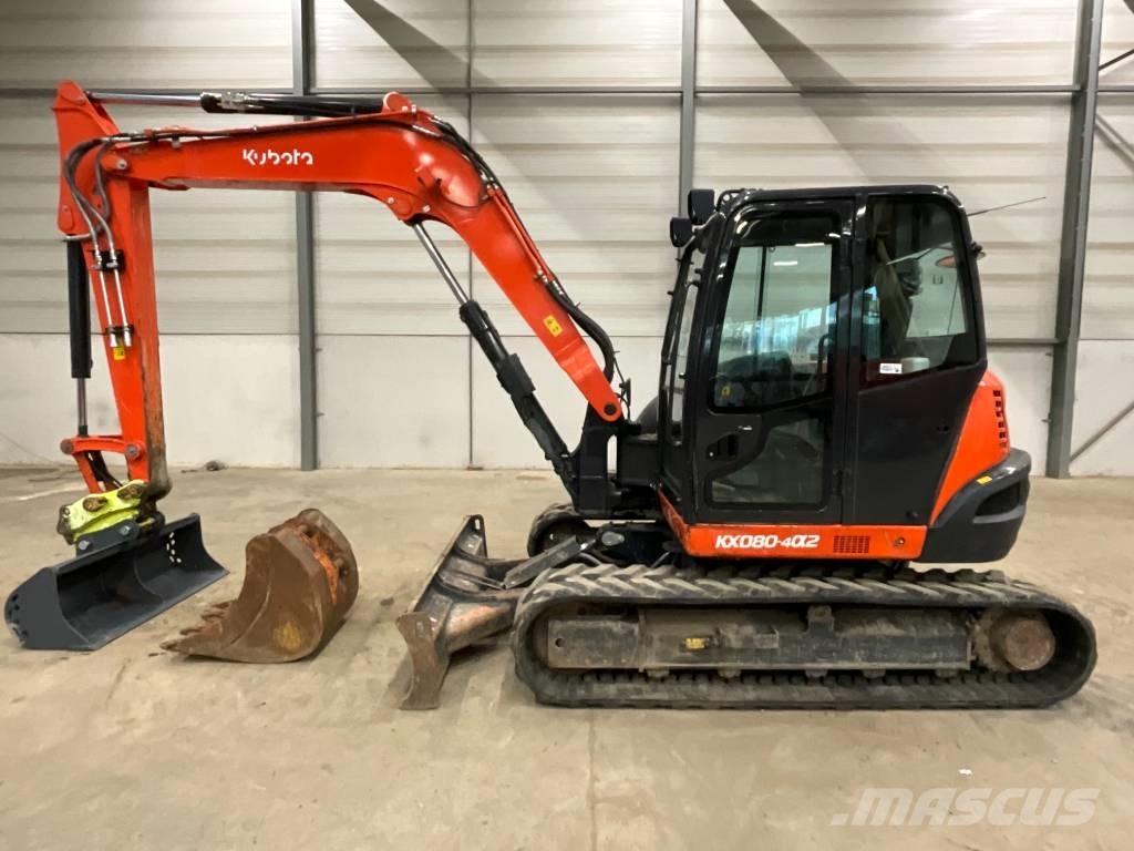 Kubota KX 080-4 A 2 中型挖掘机