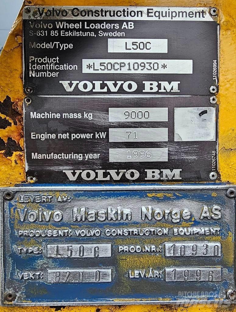 Volvo L 50 C 轮式装载机