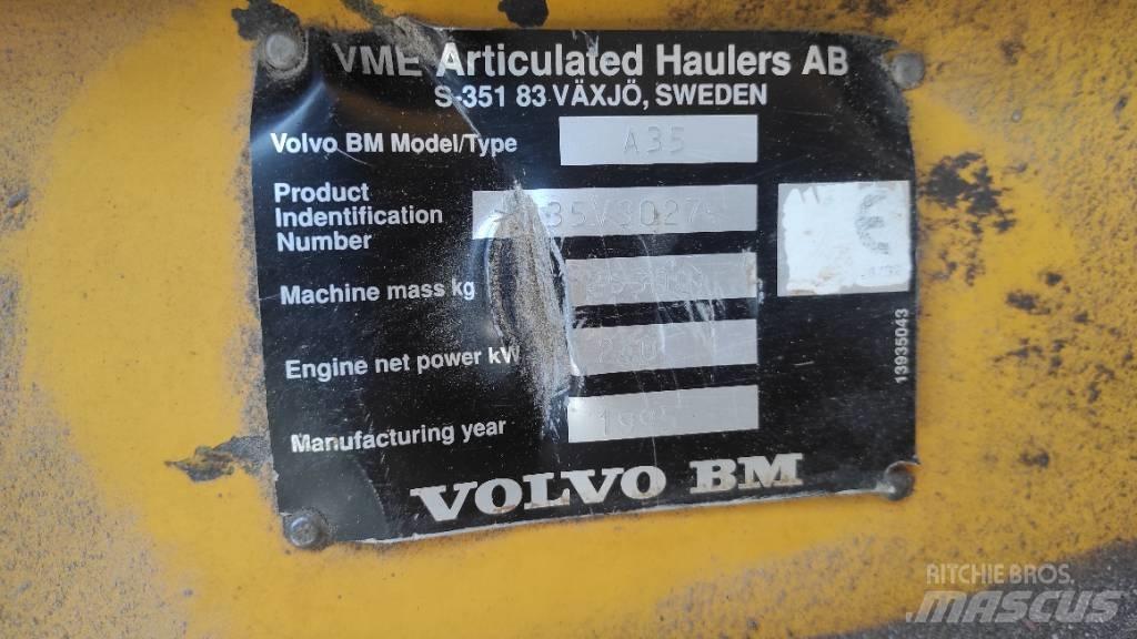 Volvo A 35 铰接式自卸车