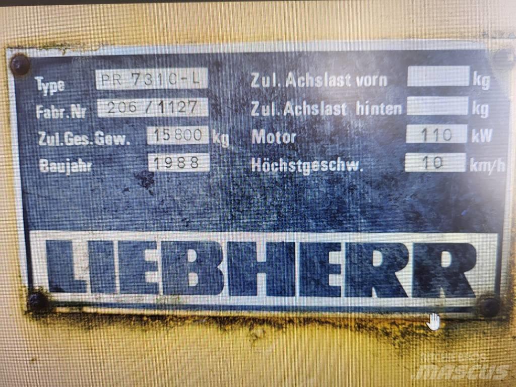 Liebherr PR 731 CL 履带式推土机