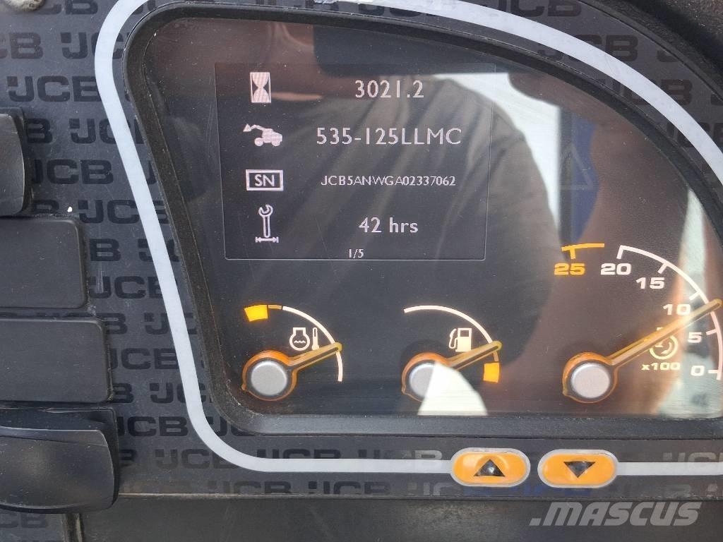 JCB 535-125 Hiviz 伸缩臂叉装车|叉装车